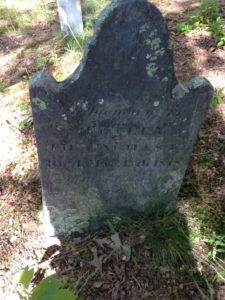 Stutely Tillinghast's Headstone
