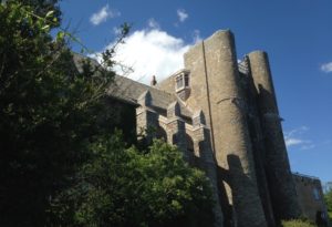 Rear Exterior of Castle