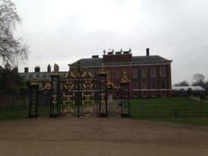 Gate with Kensington Palace Behind