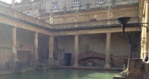 The Roman Baths in Bath, England