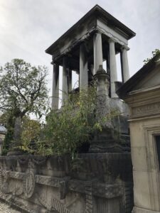 Mausoleum and base