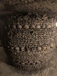 Barrel-shaped column of bones